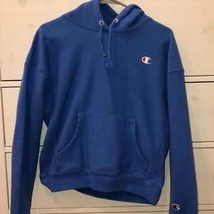 Women’s Blue Champion Hoodie Size M